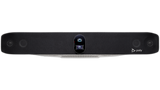 A front-facing image of the Poly Studio X70 video bar.