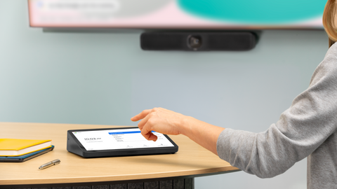 Meetup Screen Logitech Huddle Room Solution with MeetUp 2 for Google Meet – Gecko ...